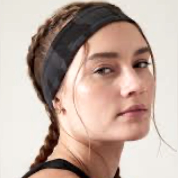 Athleta Vital Headband Camo Black Grey new in packaging - Picture 1 of 5